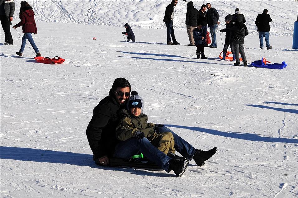 Yolçatı Kayak Merkezi'nde sezon başladı