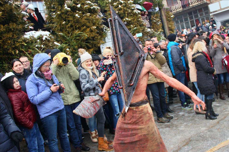 Makedonya'da Vevçani Karnavalı başladı