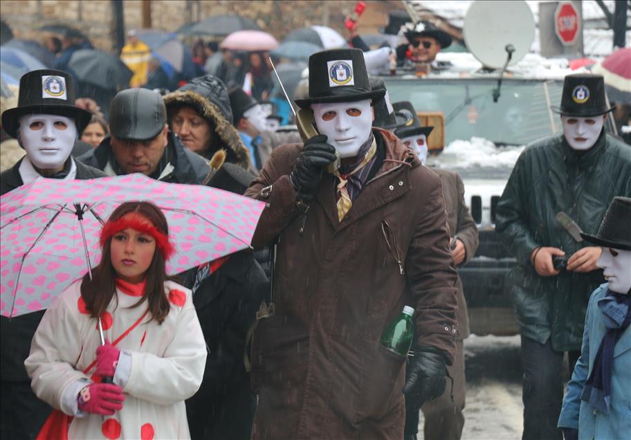 Makedonya'da Vevçani Karnavalı başladı