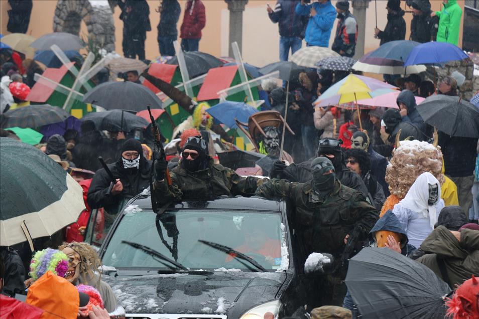 Makedonya'da Vevçani Karnavalı başladı