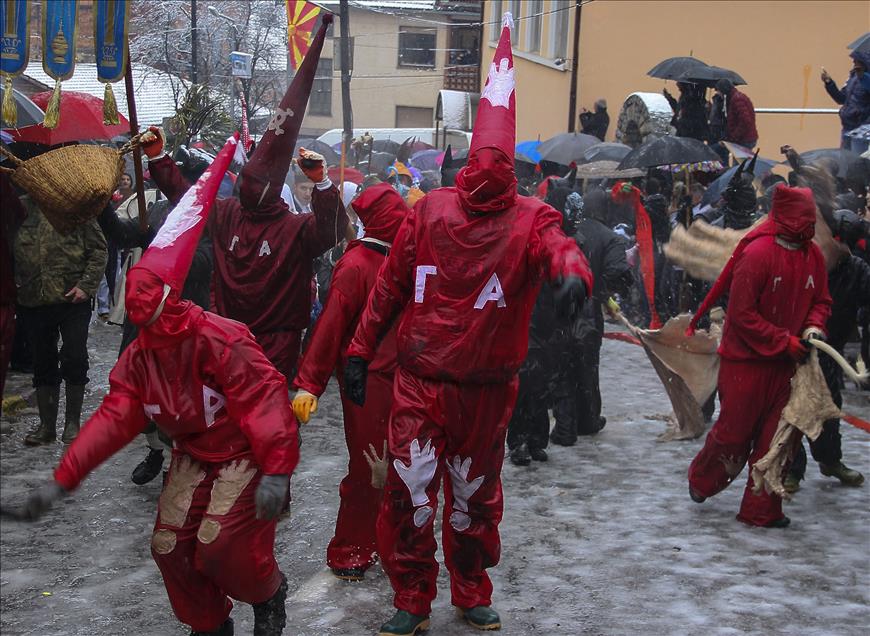 Makedonya'da Vevçani Karnavalı başladı