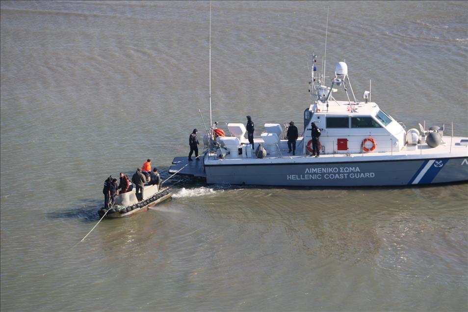 Sahil Güvenlik ekipleri Yunan botunu kurtardı