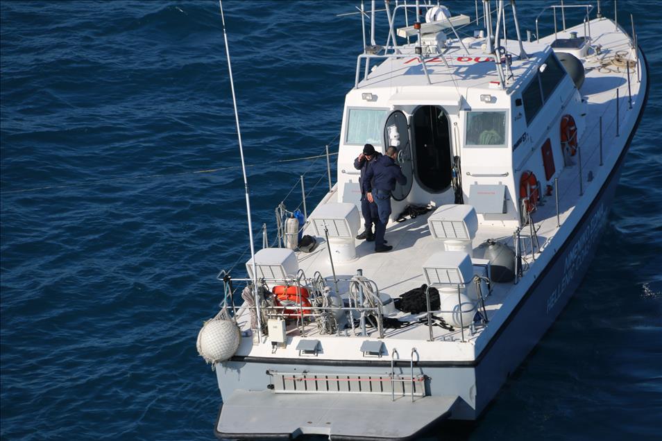 Sahil Güvenlik ekipleri Yunan botunu kurtardı