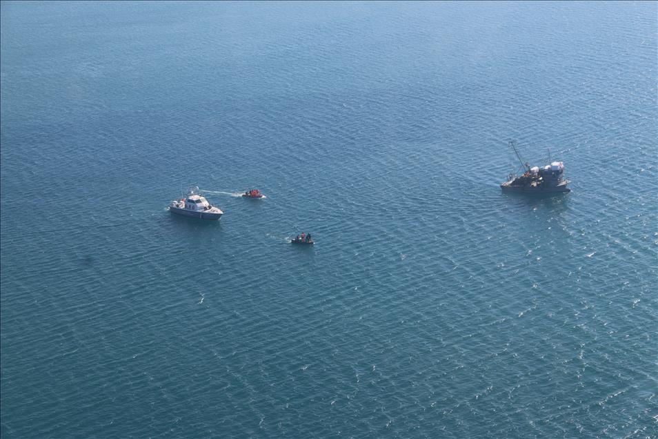 Sahil Güvenlik ekipleri Yunan botunu kurtardı