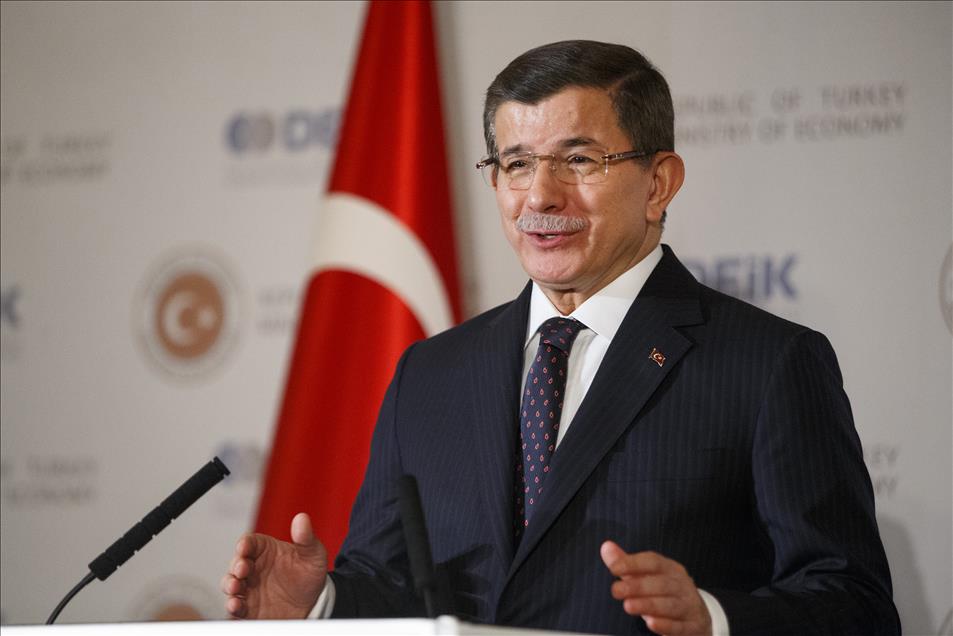 Turkish PM visits London