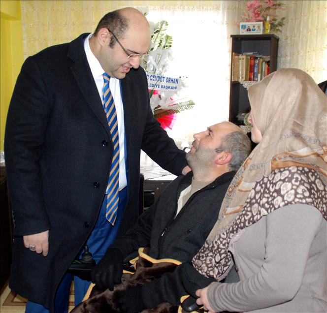 ALS hastası için belediyeden asansör