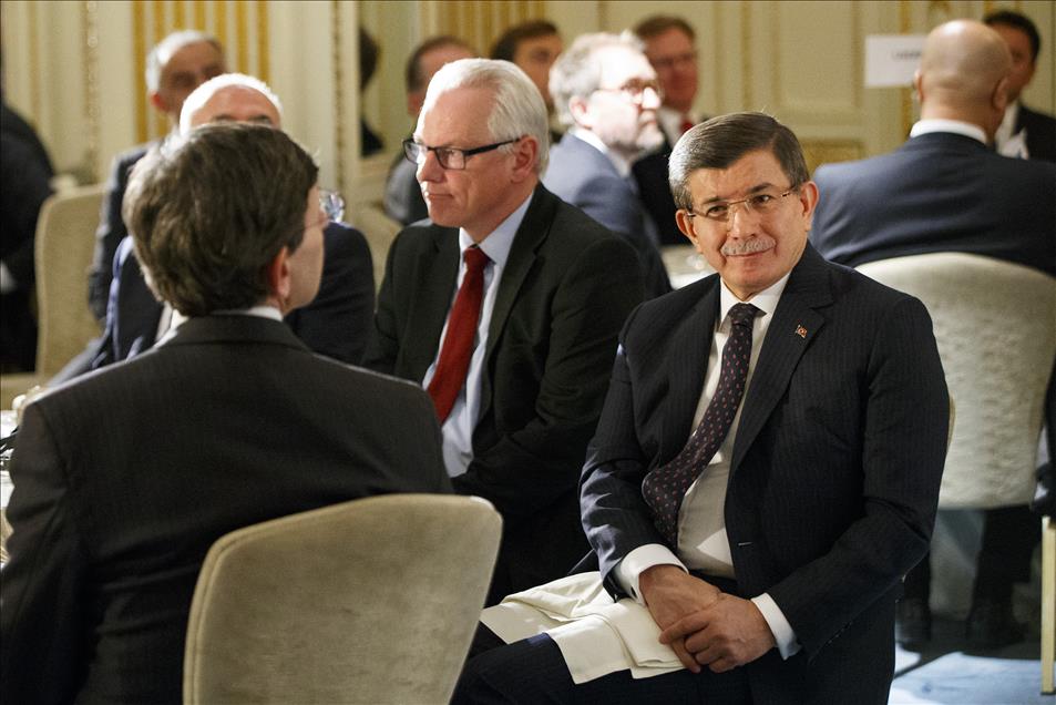 Turkish PM visits London