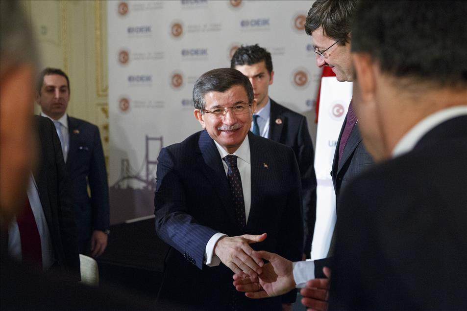 Turkish PM visits London