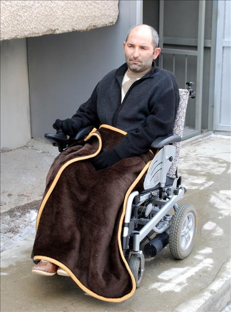 ALS hastası için belediyeden asansör