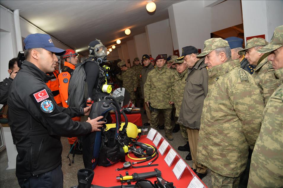 Genelkurmay Başkanı Orgeneral Akar'dan JÖAK'a ziyaret