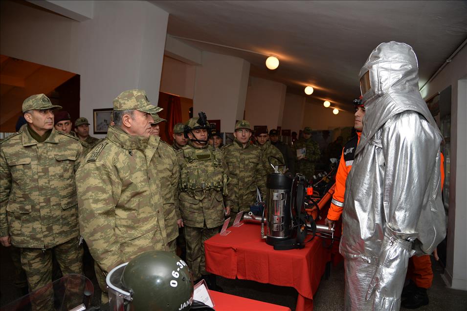Genelkurmay Başkanı Orgeneral Akar'dan JÖAK'a ziyaret
