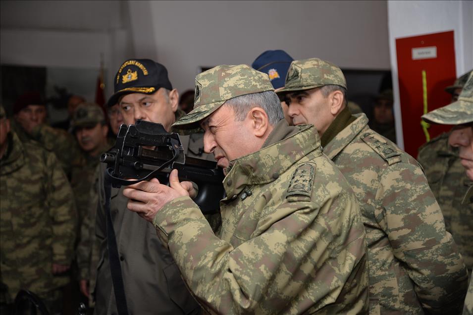 Genelkurmay Başkanı Orgeneral Akar'dan JÖAK'a ziyaret