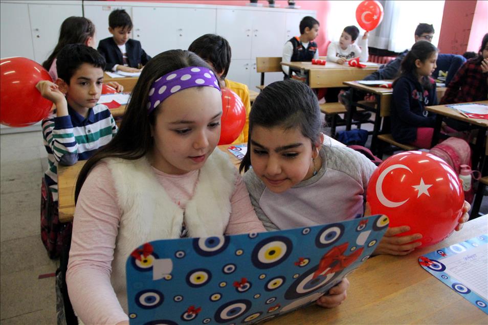 Okullarda karne heyecanı