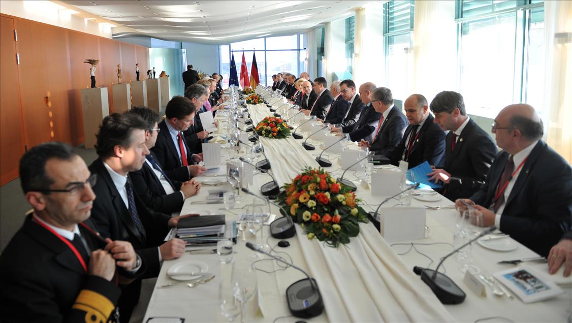 Davutoğlu - Merkel