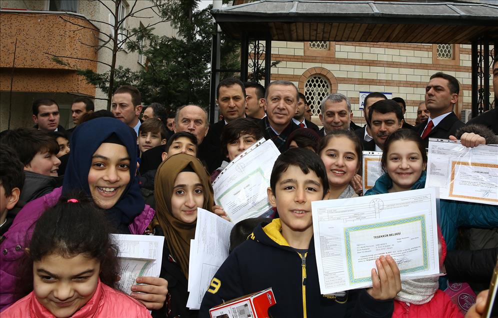 Cumhurbaşkanı Erdoğan İstanbul'da