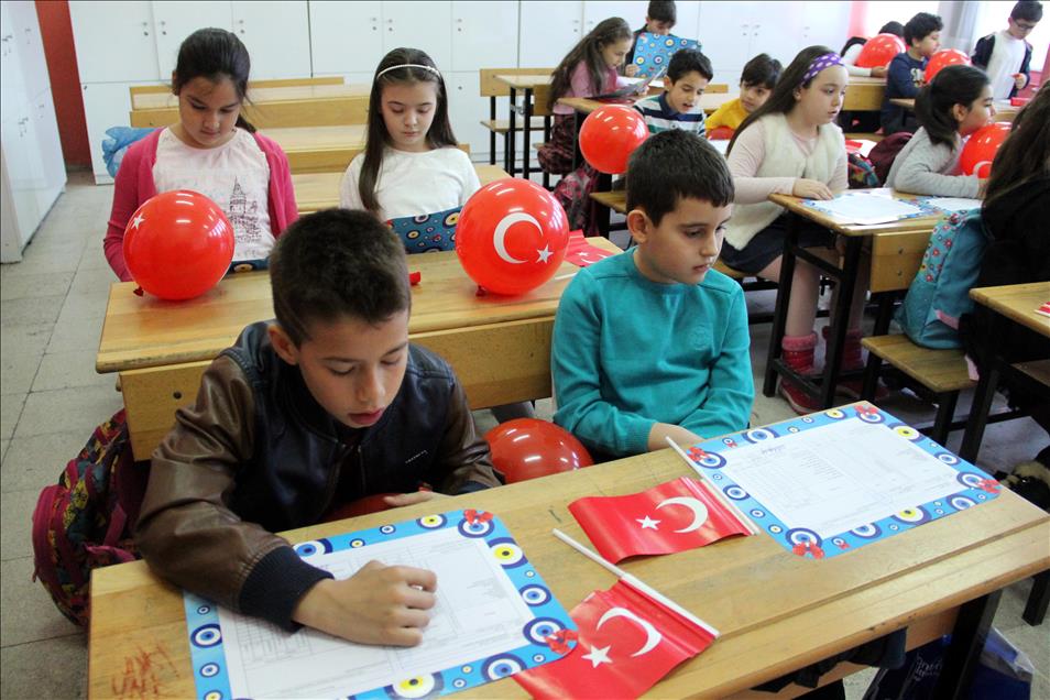 Okullarda karne heyecanı