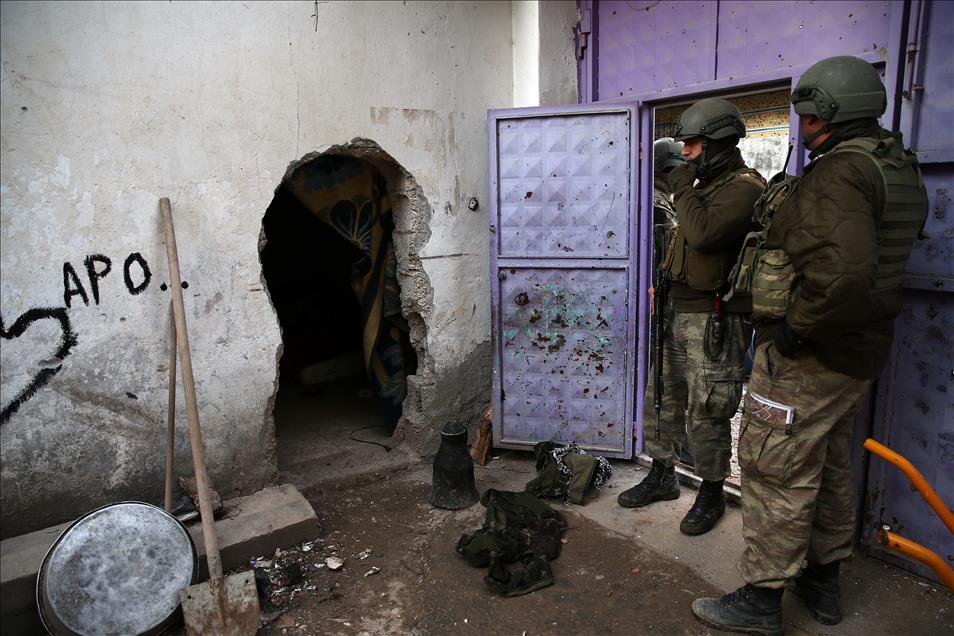 Cizre'de terör örgütü PKK'ya yönelik "Şehit Jandarma Astsubay Kıdemli Çavuş Burak Demirci" operasyonu sürüyor.
