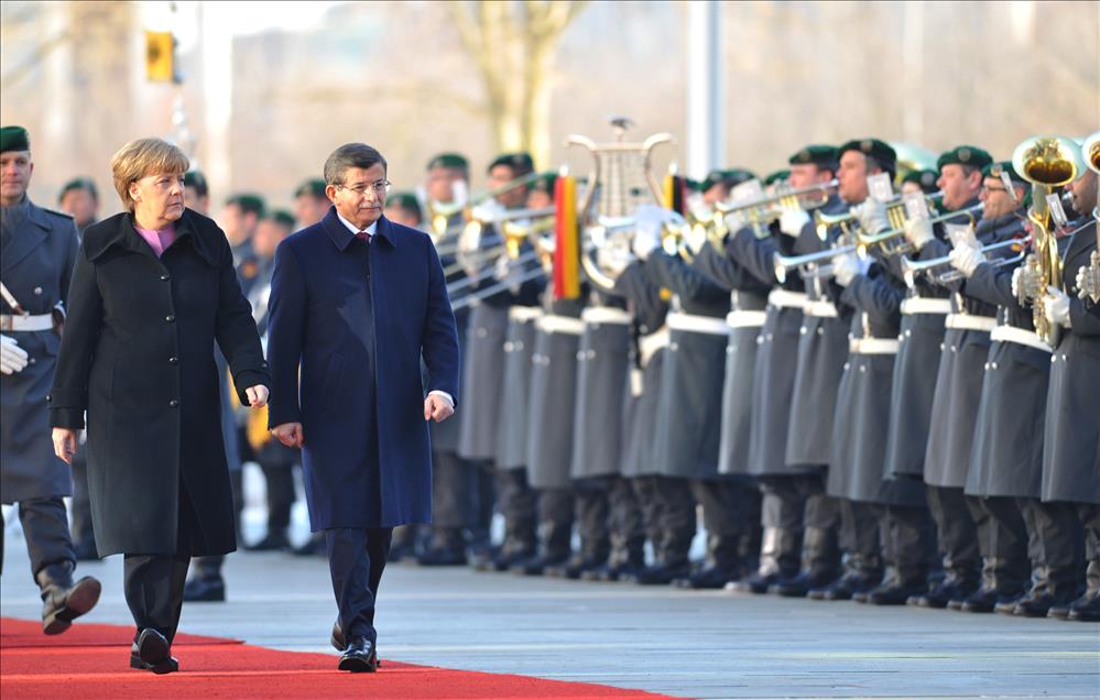 Davutoğlu - Merkel