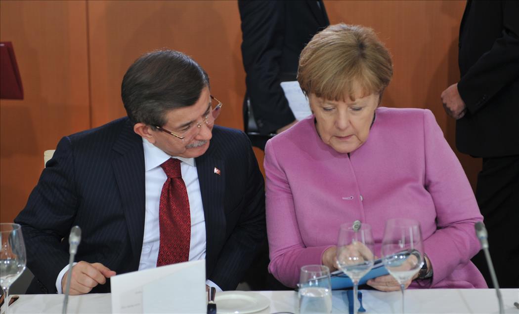 Davutoğlu - Merkel