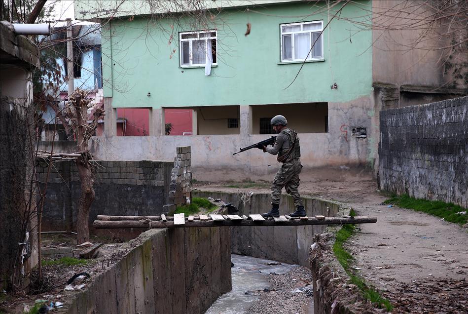 Cizre'de terör örgütü PKK'ya yönelik "Şehit Jandarma Astsubay Kıdemli Çavuş Burak Demirci" operasyonu sürüyor.
