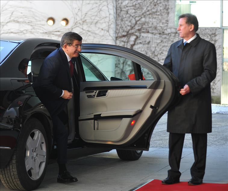 Davutoğlu - Merkel