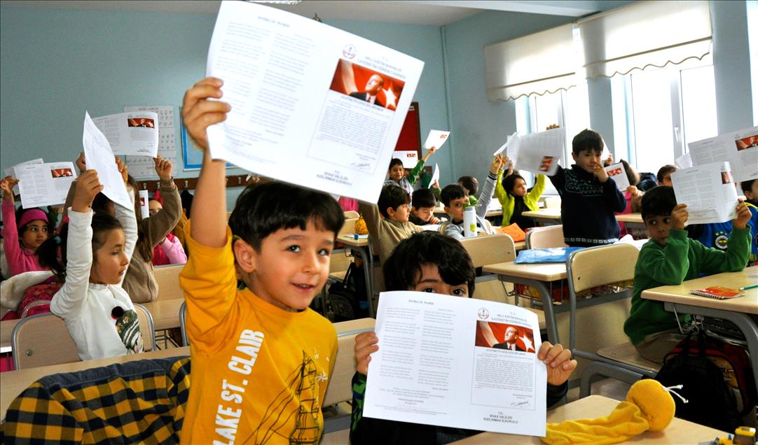 Okullarda karne heyecanı