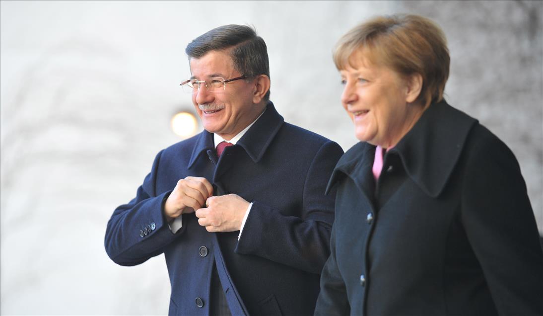 Davutoğlu - Merkel