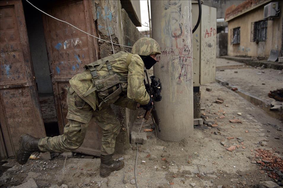 Cizre'deki terör örgütüne yönelik operasyon