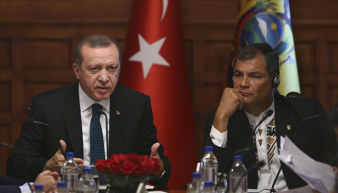 Cumhurbaşkanı Erdoğan Ekvador’da