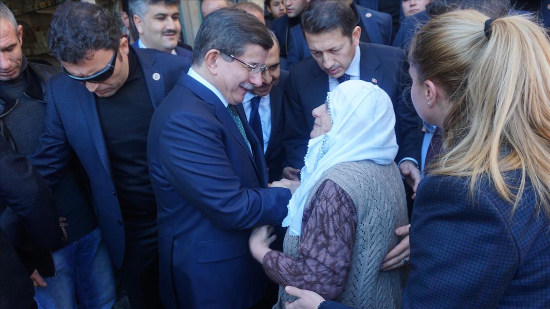 Başbakan Davutoğlu Mardin'de