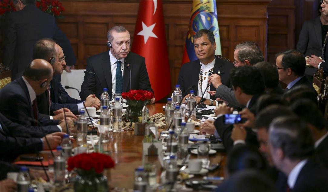 Cumhurbaşkanı Erdoğan Ekvador’da