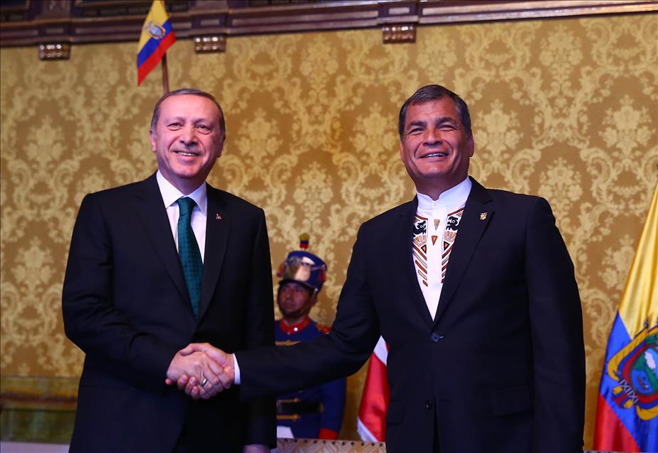 Cumhurbaşkanı Erdoğan Ekvador’da
