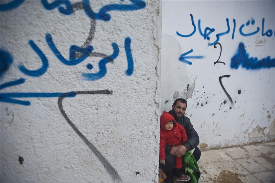  Halep'ten kaçan Suriyelilerin dramı yürek burkuyor