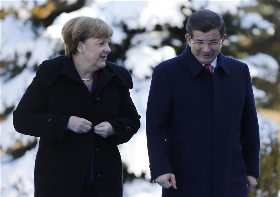 Almanya Başbakanı Angela Merkel Ankara'da