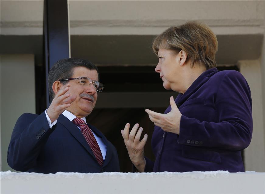 Almanya Başbakanı Angela Merkel Ankara'da