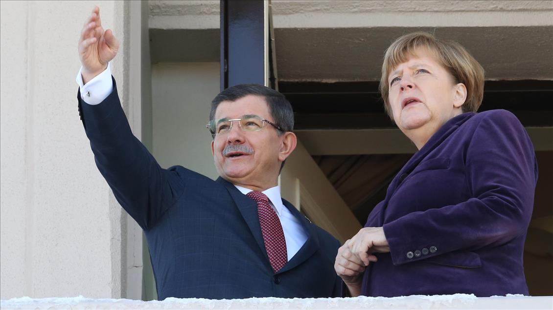 Almanya Başbakanı Angela Merkel Ankara'da