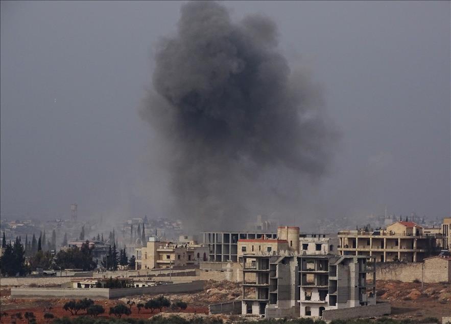 Rusya'nın Suriye'deki hava saldırıları
