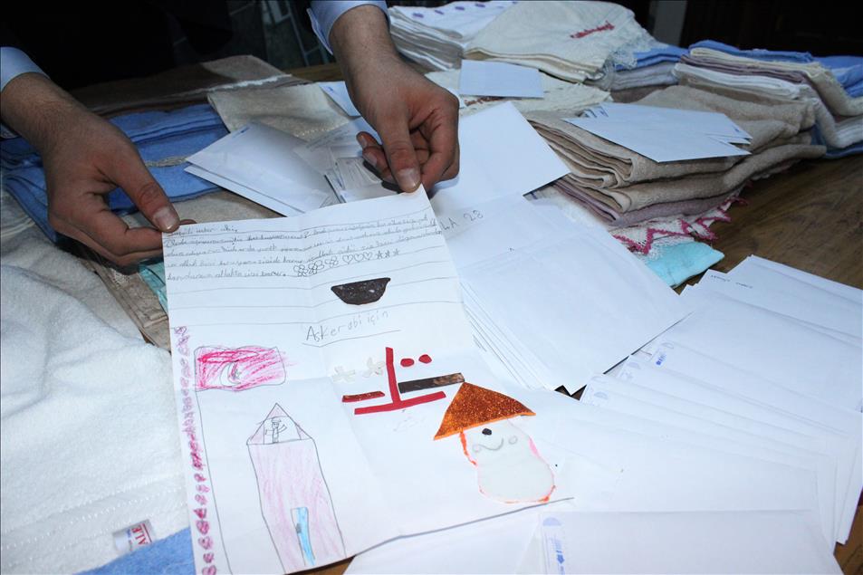 Trabzon'dan Diyarbakır'daki Mehmetçik'e 10 bin mektup