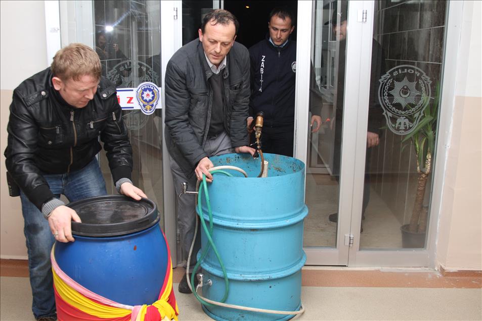 Tekirdağ’da sahte içki operasyonu