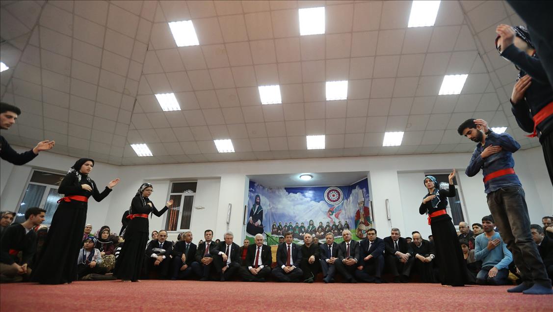 Başbakan Ahmet Davutoğlu, Erzincan'da