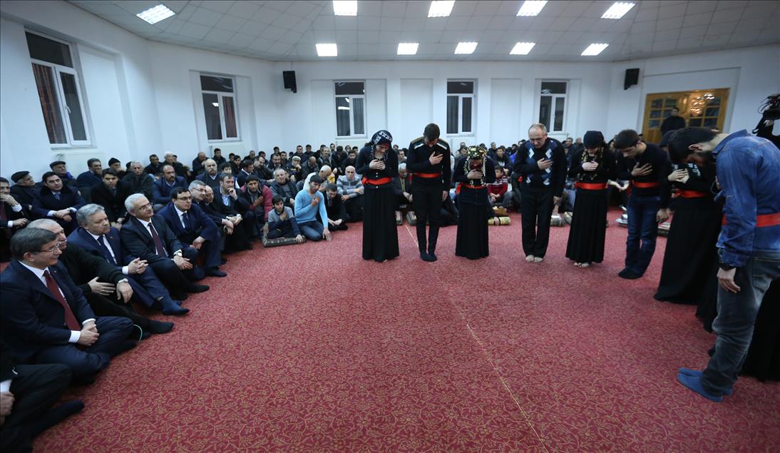 Başbakan Ahmet Davutoğlu, Erzincan'da