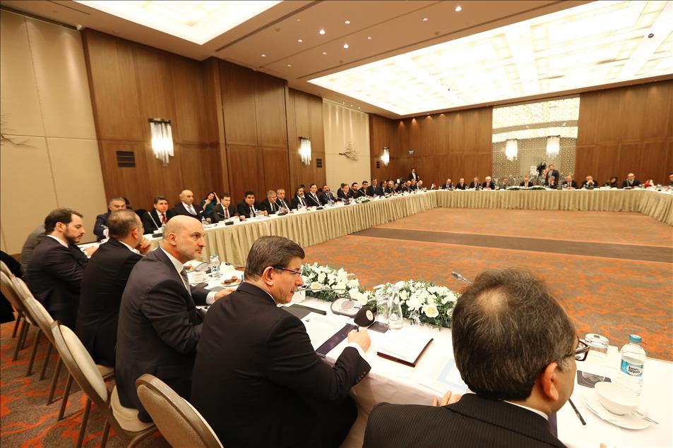 Başbakan Davutoğlu Ukrayna'da