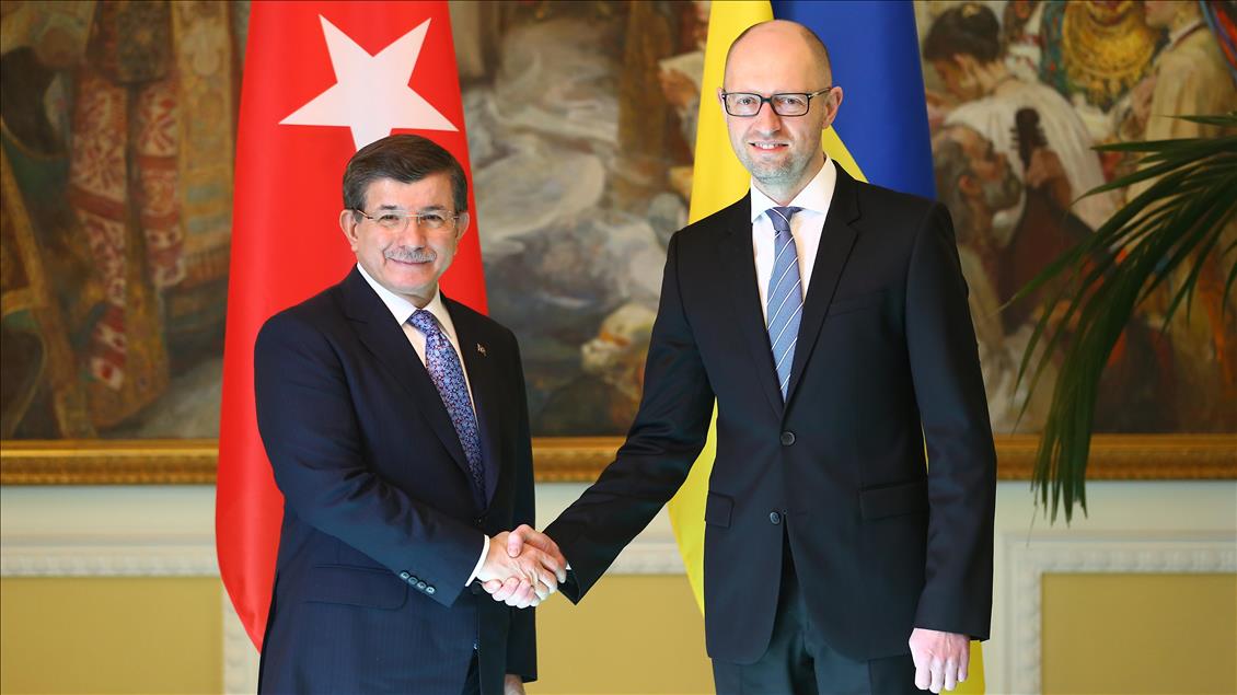 Başbakan Davutoğlu Ukrayna'da