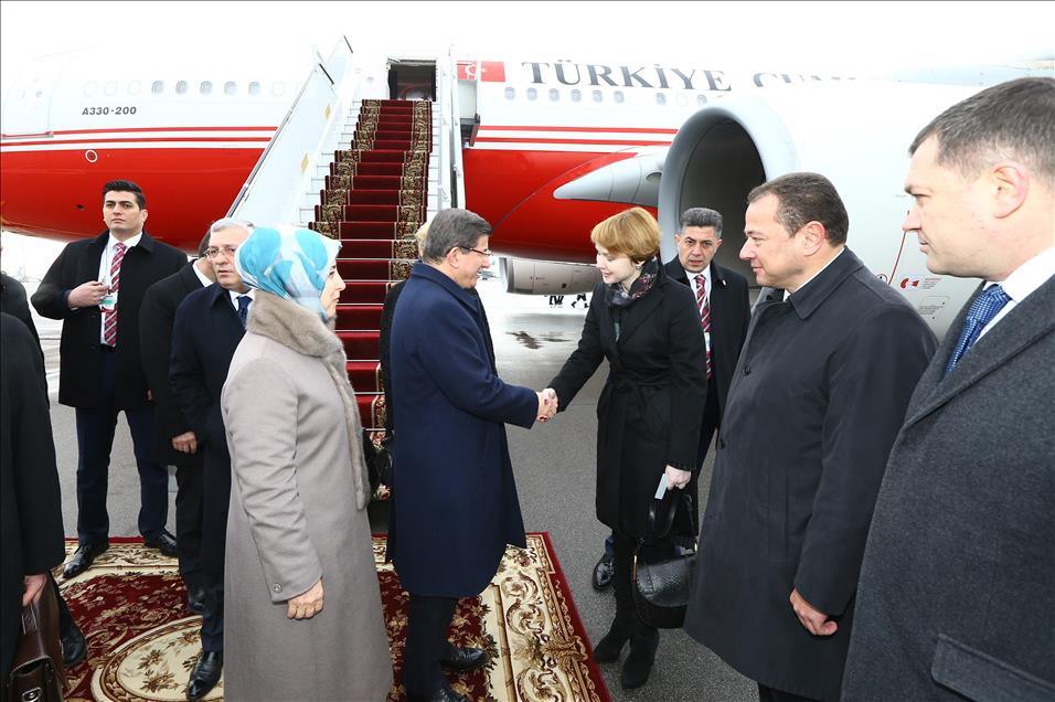 Başbakan Davutoğlu Ukrayna'da