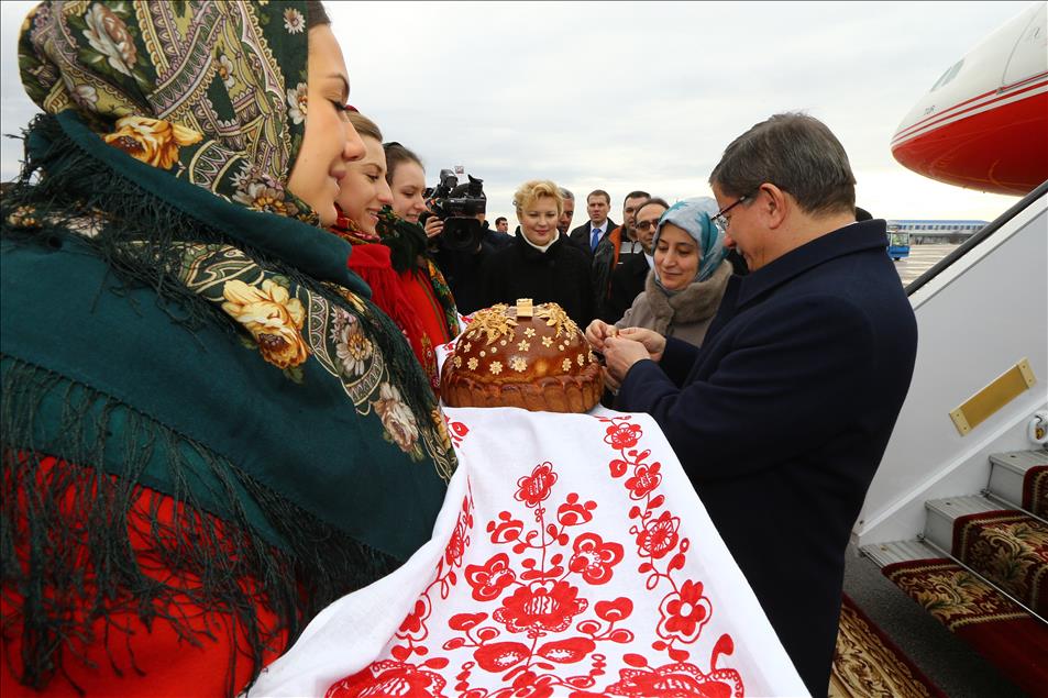 Başbakan Davutoğlu Ukrayna'da