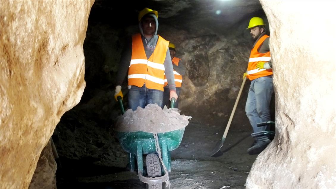 Kapadokya'da bulunan yeraltı kenti