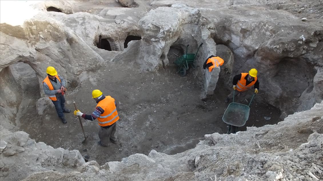Kapadokya'da bulunan yeraltı kenti