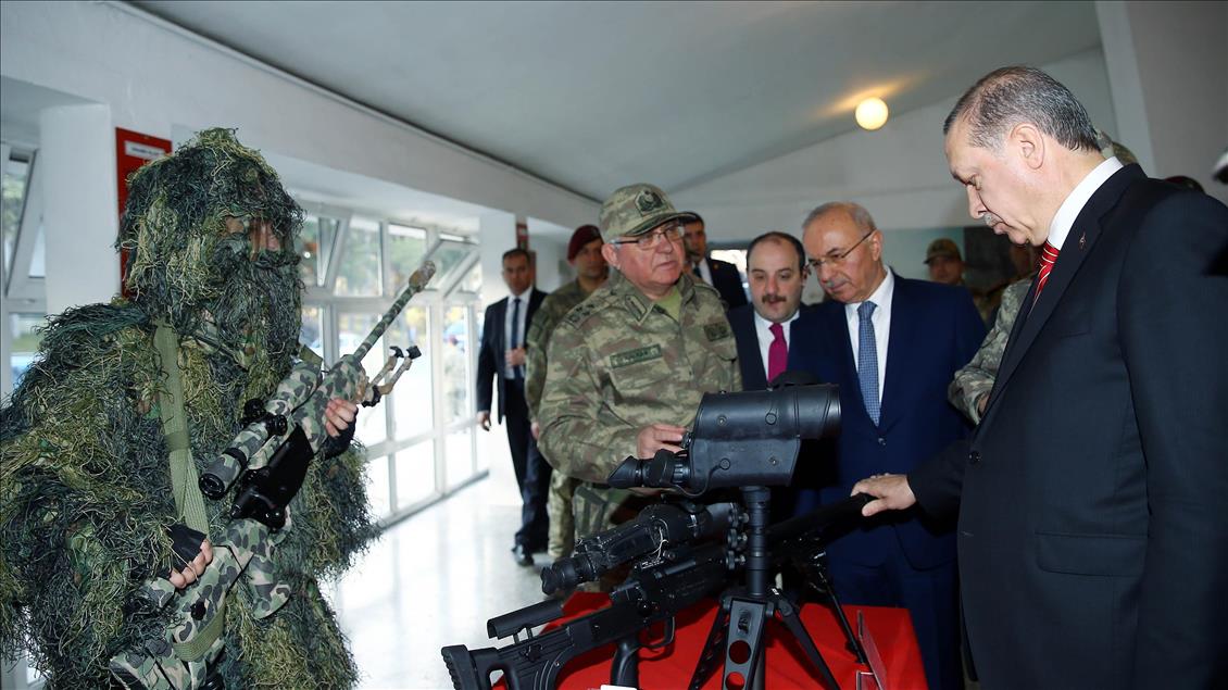 Cumhurbaşkanı Erdoğan JÖAK'ı ziyaret etti
