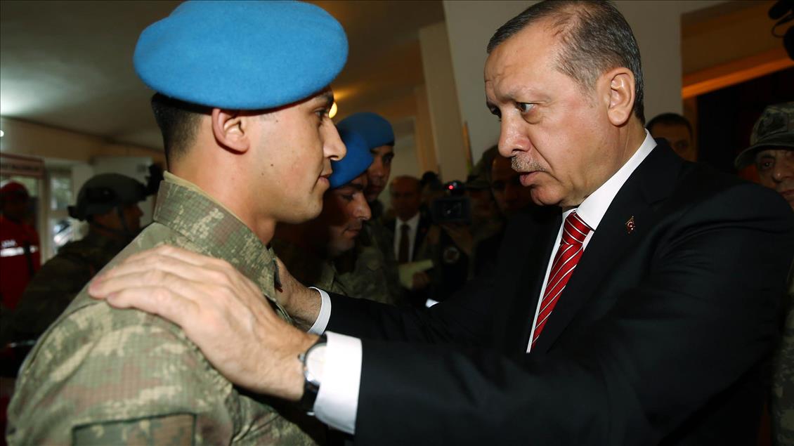 Cumhurbaşkanı Erdoğan JÖAK'ı ziyaret etti