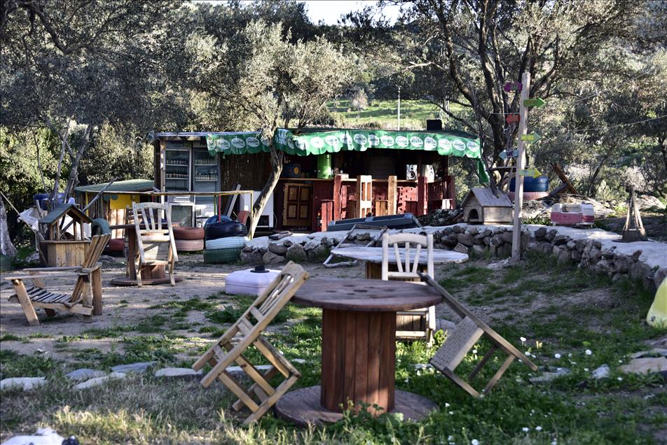 Bodrum'da karavan tatili keyfi